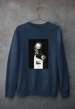 Load image into Gallery viewer, The Godfather Unisex Sweatshirt for Men/Women-S(40 Inches)-Navy Blue-Ektarfa.online
