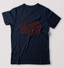 Load image into Gallery viewer, Sly and the Family Stone T-Shirt for Men-Navy Blue-Ektarfa.online
