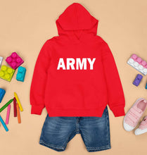 Load image into Gallery viewer, ARMY Kids Hoodie for Boy/Girl-Red-Ektarfa.online
