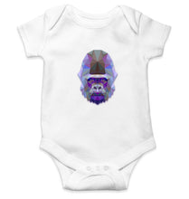 Load image into Gallery viewer, TRIANGLE_GORILLA Kids Romper For Baby Boy/Girl-0-5 Months(18 Inches)-White-Ektarfa.online
