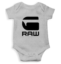 Load image into Gallery viewer, G Raw Kids Romper For Baby Boy/Girl-0-5 Months(18 Inches)-Grey-Ektarfa.online
