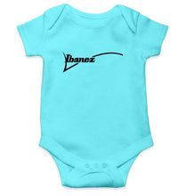 Load image into Gallery viewer, Ibanez Guitar Kids Romper For Baby Boy/Girl-0-5 Months(18 Inches)-Sky Blue-Ektarfa.online
