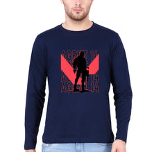 Load image into Gallery viewer, Valorant Full Sleeves T-Shirt for Men-Navy Blue-Ektarfa.online
