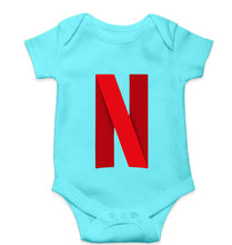 Load image into Gallery viewer, Netflix Kids Romper For Baby Boy/Girl-0-5 Months(18 Inches)-Skyblue-Ektarfa.online
