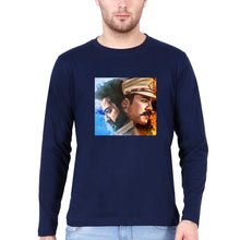 Load image into Gallery viewer, RRR Full Sleeves T-Shirt for Men-Navy Blue-Ektarfa.online
