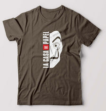 Load image into Gallery viewer, Money Heist T-Shirt for Men-Olive Green-Ektarfa.online
