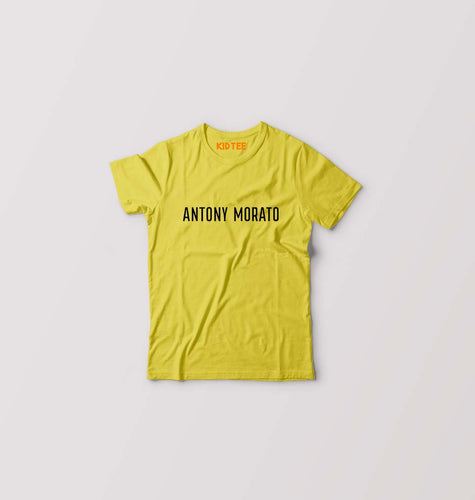 Antony Morato Kids T-Shirt for Boy/Girl-Yellow-Ektarfa.online