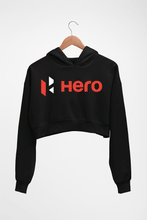 Load image into Gallery viewer, Hero MotoCorp Crop HOODIE FOR WOMEN
