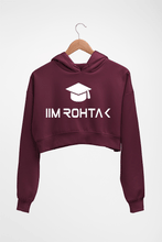 Load image into Gallery viewer, IIM Rohtak Crop HOODIE FOR WOMEN
