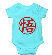 Load image into Gallery viewer, Goku Kids Romper For Baby Boy/Girl-0-5 Months(18 Inches)-Sky Blue-Ektarfa.online
