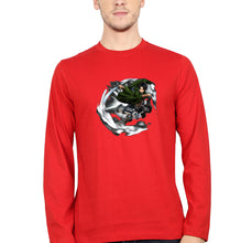 Load image into Gallery viewer, Attack on Titan Full Sleeves T-Shirt for Men-Red-Ektarfa.online
