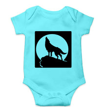 Load image into Gallery viewer, Wolf Kids Romper For Baby Boy/Girl-0-5 Months(18 Inches)-Sky Blue-Ektarfa.online
