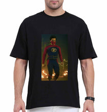 Load image into Gallery viewer, Minnal Murali Oversized T-Shirt for Men-Black-Ektarfa.online
