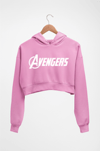 Load image into Gallery viewer, Avengers Crop HOODIE FOR WOMEN-Light Baby Pink-Ektarfa.online
