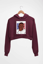 Load image into Gallery viewer, Kendrick Lamar Crop HOODIE FOR WOMEN-Maroon-Ektarfa.online
