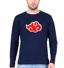 Load image into Gallery viewer, Akatsuki Full Sleeves T-Shirt for Men-Navy Blue-Ektarfa.online
