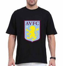 Load image into Gallery viewer, Aston Villa Oversized T-Shirt for Men-Black-Ektarfa.online
