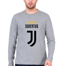 Load image into Gallery viewer, Juventus Full Sleeves T-Shirt for Men-Grey Melange-Ektarfa.online
