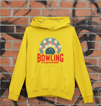 Load image into Gallery viewer, Bowling Champion Unisex Hoodie for Men/Women-Mustard Yellow-Ektarfa.online
