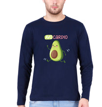 Load image into Gallery viewer, Avocado Full Sleeves T-Shirt for Men-Navy Blue-Ektarfa.online
