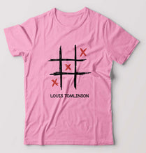 Load image into Gallery viewer, Louis Tomlinson T-Shirt for Men-S(38 Inches)-Light Baby Pink-Ektarfa.online

