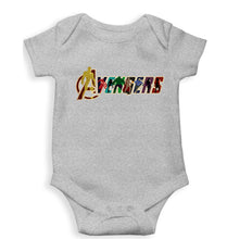 Load image into Gallery viewer, Avengers Kids Romper For Baby Boy/Girl-0-5 Months(18 Inches)-Grey-Ektarfa.online
