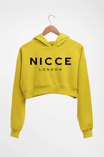 Nicce Crop HOODIE FOR WOMEN-Mustard Yellow-Ektarfa.online