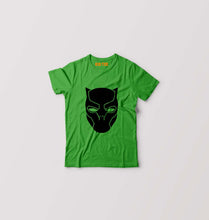 Load image into Gallery viewer, Black Panther Superhero Kids T-Shirt for Boy/Girl-Flag Green-Ektarfa.online
