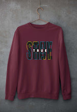 Load image into Gallery viewer, Stay True Unisex Sweatshirt for Men/Women-S(40 Inches)-Maroon-Ektarfa.online
