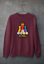 Load image into Gallery viewer, Ludo King Unisex Sweatshirt for Men/Women-S(40 Inches)-Maroon-Ektarfa.online
