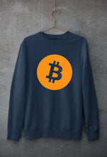 Load image into Gallery viewer, Cryptocurrency Bitcoin Unisex Sweatshirt for Men/Women-Black-Ektarfa.online
