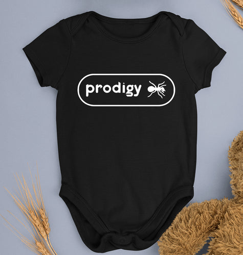 Prodigy Kids Romper For Baby Boy/Girl-0-5 Months(18 Inches)-Black-Ektarfa.online