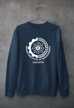 Load image into Gallery viewer, IIM Calcutta Unisex Sweatshirt for Men/Women-S(40 Inches)-Navy Blue-Ektarfa.online
