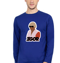 Load image into Gallery viewer, Igor Full Sleeves T-Shirt for Men-Royal blue-Ektarfa.online

