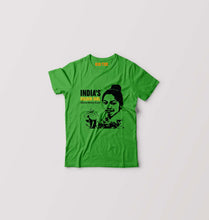 Load image into Gallery viewer, Chanu Saikhom Mirabai Kids T-Shirt for Boy/Girl-Flag Green-Ektarfa.online
