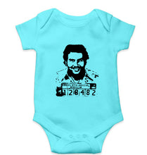 Load image into Gallery viewer, Pablo Escobar Kids Romper For Baby Boy/Girl-0-5 Months(18 Inches)-Sky Blue-Ektarfa.online
