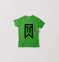 Load image into Gallery viewer, Tiger Woods Golf Kids T-Shirt for Boy/Girl-Flag Green-Ektarfa.online
