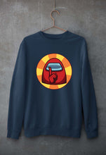 Load image into Gallery viewer, Among Us Unisex Sweatshirt for Men/Women-S(40 Inches)-Navy Blue-Ektarfa.online
