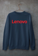 Load image into Gallery viewer, Lenovo Unisex Sweatshirt for Men/Women-S(40 Inches)-Navy Blue-Ektarfa.online
