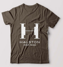Load image into Gallery viewer, Halston T-Shirt for Men-Olive Green-Ektarfa.online
