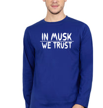 Load image into Gallery viewer, Elon Musk Full Sleeves T-Shirt for Men-Royal Blue-Ektarfa.online

