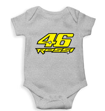 Load image into Gallery viewer, Valentino Rossi(VR 46) Kids Romper For Baby Boy/Girl-0-5 Months(18 Inches)-Grey-Ektarfa.online
