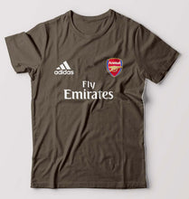 Load image into Gallery viewer, Arsenal T-Shirt for Men-S(38 Inches)-Olive Green-Ektarfa.online
