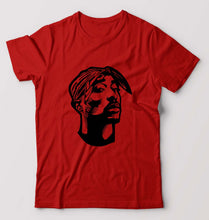 Load image into Gallery viewer, Tupac 2Pac T-Shirt for Men-S(38 Inches)-Red-Ektarfa.online
