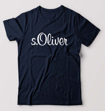 Load image into Gallery viewer, s.Oliver T-Shirt for Men-S(38 Inches)-Navy Blue-Ektarfa.online
