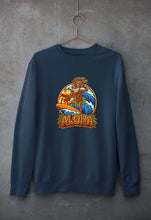 Load image into Gallery viewer, Old School Unisex Sweatshirt for Men/Women-S(40 Inches)-Navy Blue-Ektarfa.online
