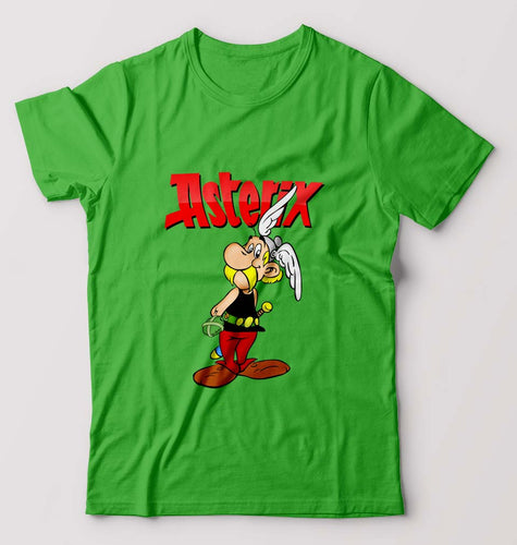 Asterix T-Shirt for Men-flag green-Ektarfa.online
