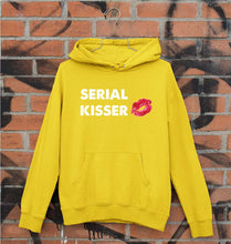 Load image into Gallery viewer, Serial Kisser Unisex Hoodie for Men/Women-S(40 Inches)-Mustard Yellow-Ektarfa.online
