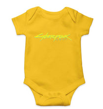 Load image into Gallery viewer, Cyberpunk Kids Romper For Baby Boy/Girl-0-5 Months(18 Inches)-Yellow-Ektarfa.online
