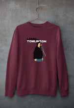 Load image into Gallery viewer, Louis Tomlinson Unisex Sweatshirt for Men/Women-S(40 Inches)-Maroon-Ektarfa.online
